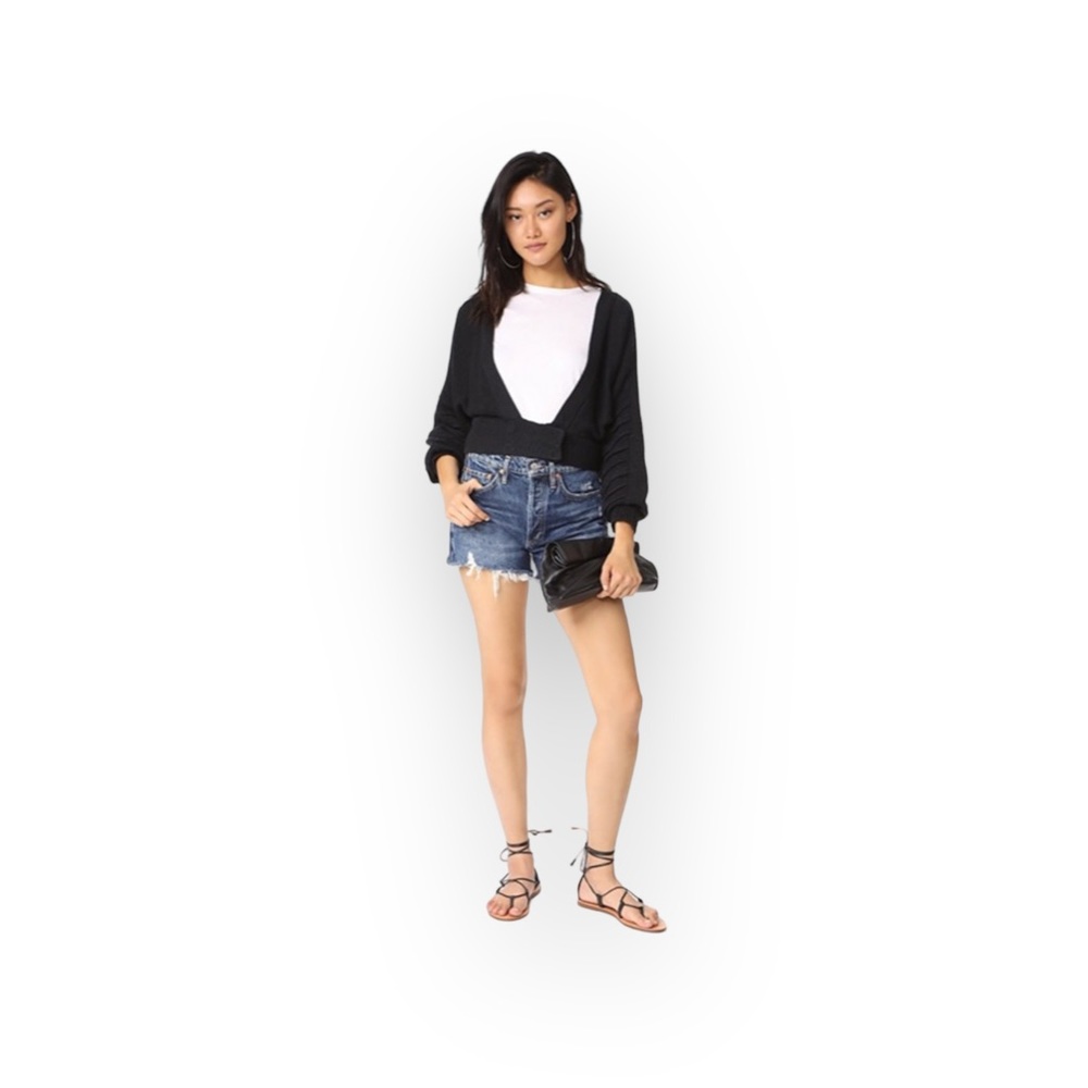 new Wildfox ❤︎ Secret Garden Floral Embroidered Knit Cardigan Sweater ❤︎ Black - Picture 3 of 16